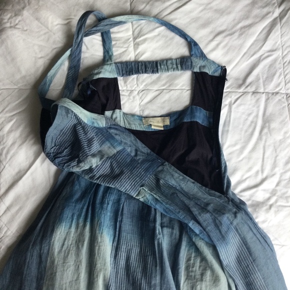 Urban Outfitters Staring at Stars Hazy Blue Pin Up Dress - Picture 12 of 16